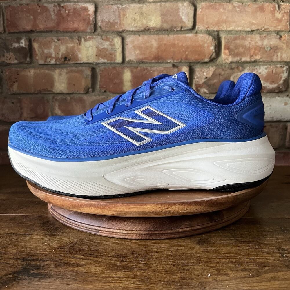 New Balance Fresh Foam X More v6 Mens 14 Max Cushion Running Blue Shoes Sneakers